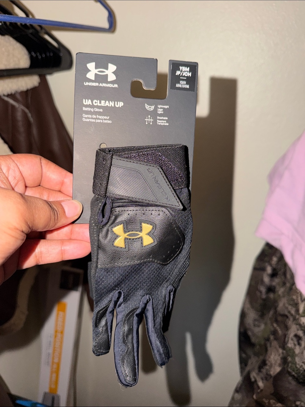 Under Armour UA Clean Up Batting Gloves